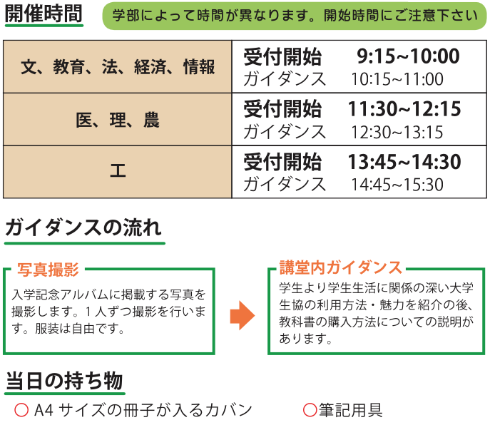 教科書購入｜入学してからやること｜名古屋大学消費生活協同組合